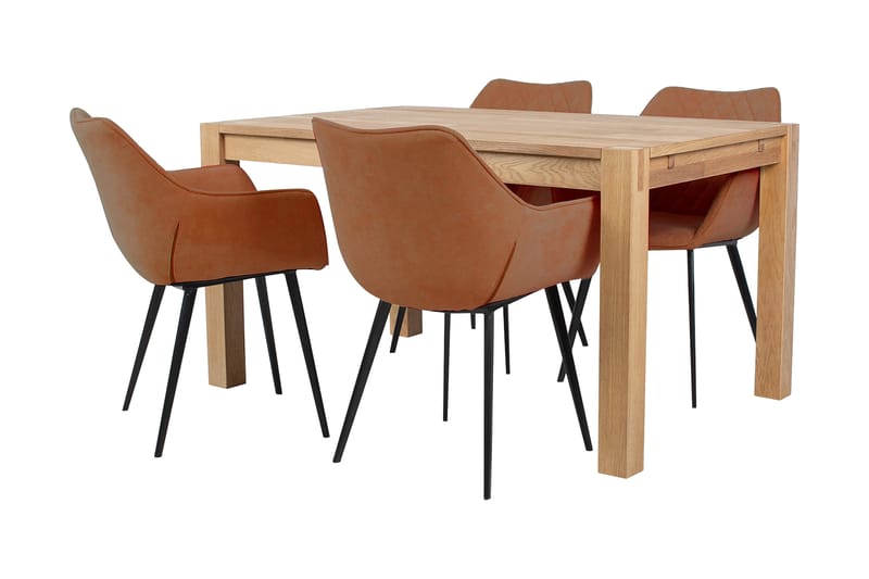 Matgrupp Chicago New med 4 stolar - Möbler - Bord & matgrupper - Matbord & köksbord