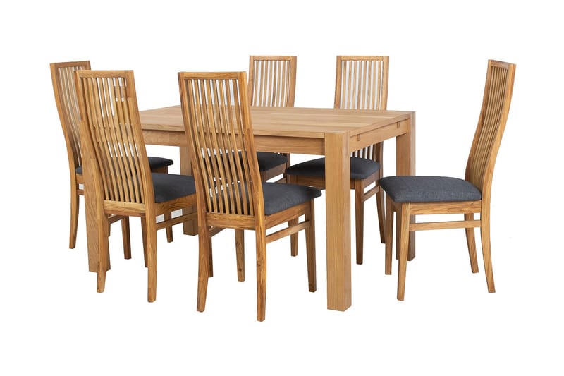 Matgrupp Chicago New med 6 stolar - Möbler - Bord & matgrupper - Matbord & köksbord