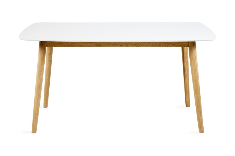 Minou Matbord 150 cm - Vit/Ek - Möbler - Bord & matgrupper - Matbord & köksbord
