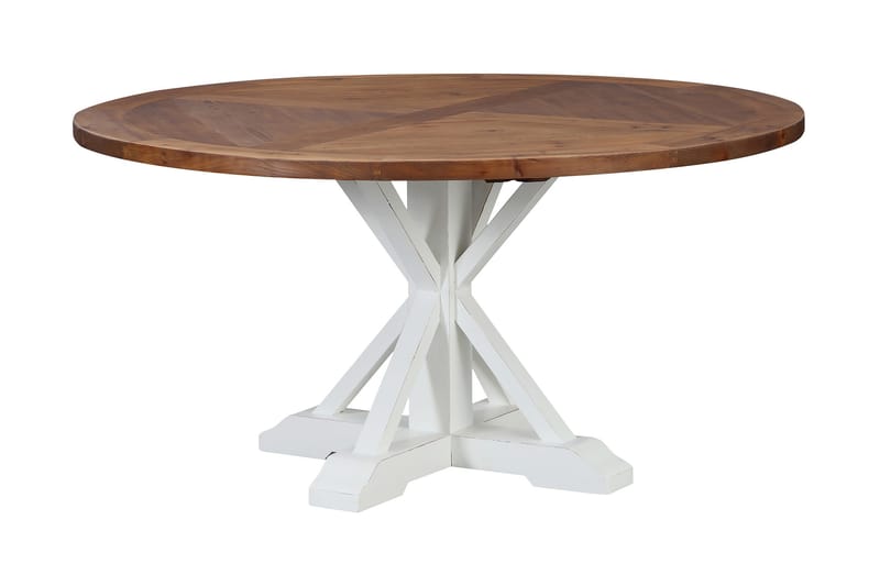 Neyron Matbord 150 cm - Brun/Vit - Möbler - Bord & matgrupper - Matbord & köksbord