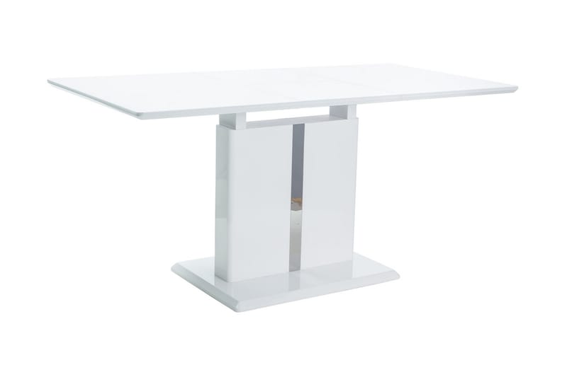 Paiwas Förlängningsbart Matbord 110 cm - Vit/Silver - Möbler - Bord & matgrupper - Matbord & köksbord
