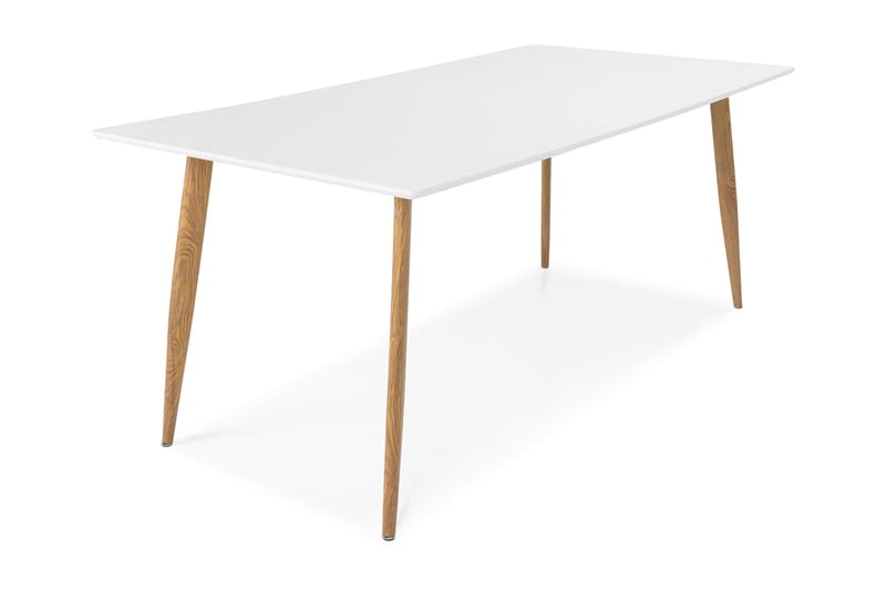 Pontus Matbord 180 cm - Vit/Ek - Möbler - Bord - Matbord & köksbord