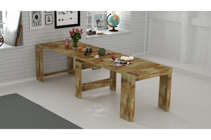 Pratia Förlängningsbart Matbord 90 cm - Natur/Lönnfärg - Möbler - Bord & matgrupper - Klaffbord & Hopfällbart bord