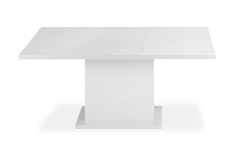 Ratliff Matbord 120 cm Förlängningsbart - Marmor/Vit - Möbler - Bord & matgrupper - Matbord & köksbord