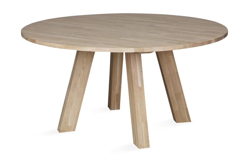 Reba Matbord 150 cm Rund - Ek - Möbler - Bord & matgrupper - Matbord & köksbord