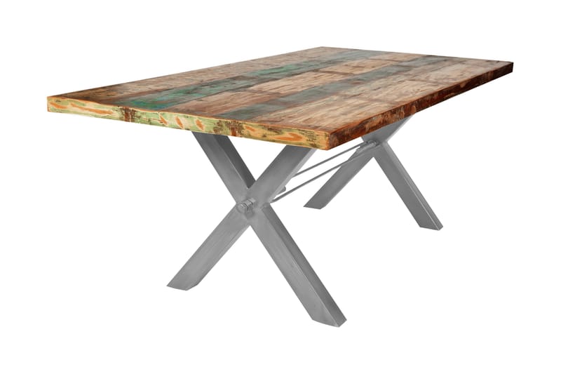 Rotelle Matbord - Röd/Silver - Möbler - Bord & matgrupper - Matbord & köksbord