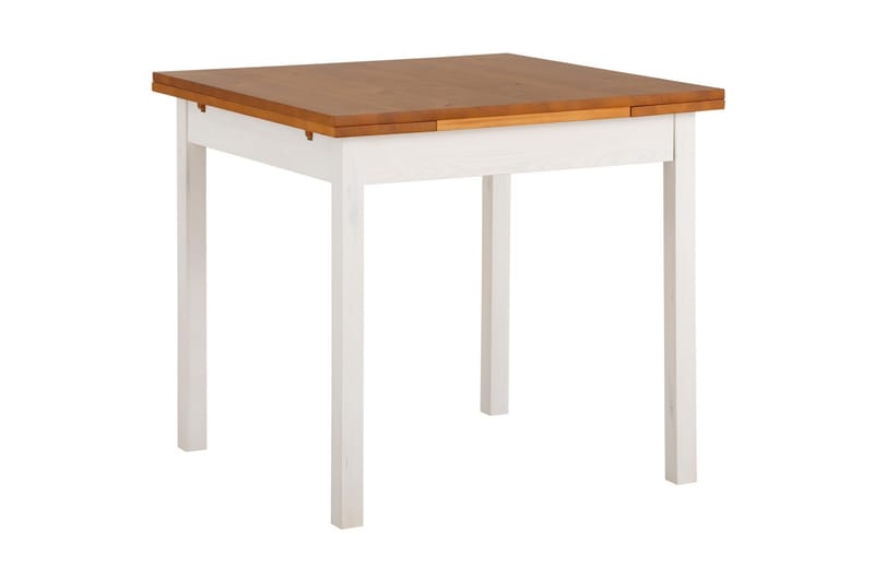Scapa Förlängningsbart Matbord 80-120 cm - Vit/Brun - Möbler - Bord & matgrupper - Matbord & köksbord