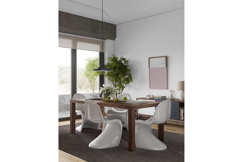 Sharilyn Matbord 160 cm - Mörkbrun - Möbler - Bord & matgrupper - Matbord & köksbord