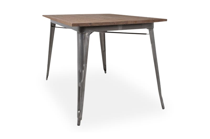 Spolabo Matbord 120 cm - Stål|Brun - Hushåll - Matlagning & Bakning - Köksredskap & kökstillbehör