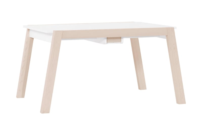 Spot Förlängningsbart Matbord Trä/Natur/Vit - VOX - Möbler - Bord & matgrupper - Klaffbord & Hopfällbart bord