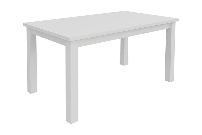 Tabell Förlängningsbart matbord 140 cm - Vit - Möbler - Bord & matgrupper - Matbord & köksbord