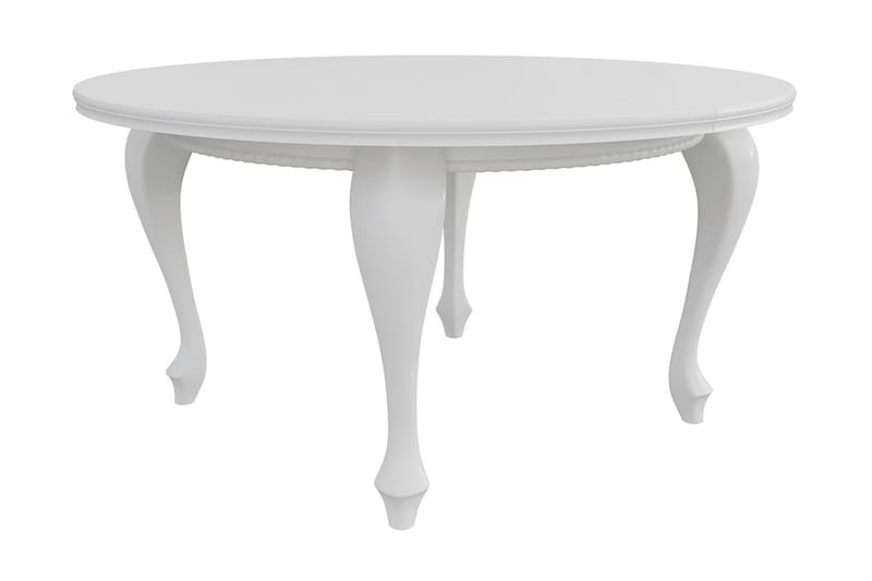 Tabell Förlängningsbart matbord 150 cm - Vit - Möbler - Bord & matgrupper - Matbord & köksbord