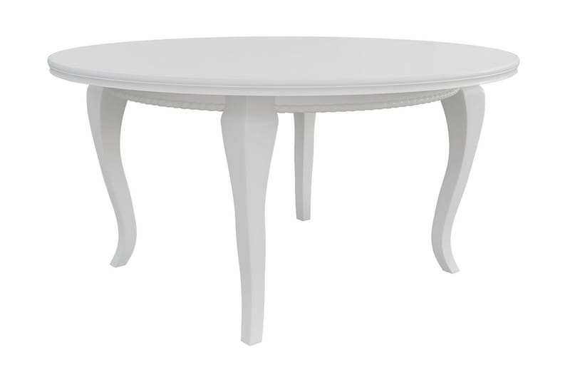 Tabell Förlängningsbart matbord 150 cm - Vit - Möbler - Bord & matgrupper - Matbord & köksbord
