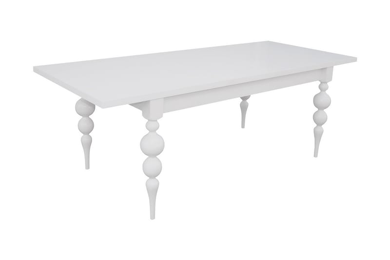 Tabell Matbord 160x90x76 cm - Vit - Möbler - Bord & matgrupper - Matbord & köksbord