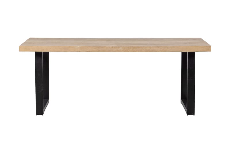 Tablo Matbord U-Formade Ben 180 cm - Natur/Svart - Möbler - Bord & matgrupper - Matbord & köksbord