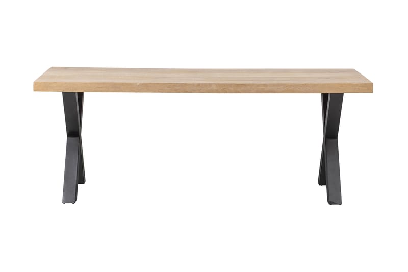 Tablo Matbord X-Formade Ben 180 cm - Natur/Svart - Möbler - Bord & matgrupper - Matbord & köksbord