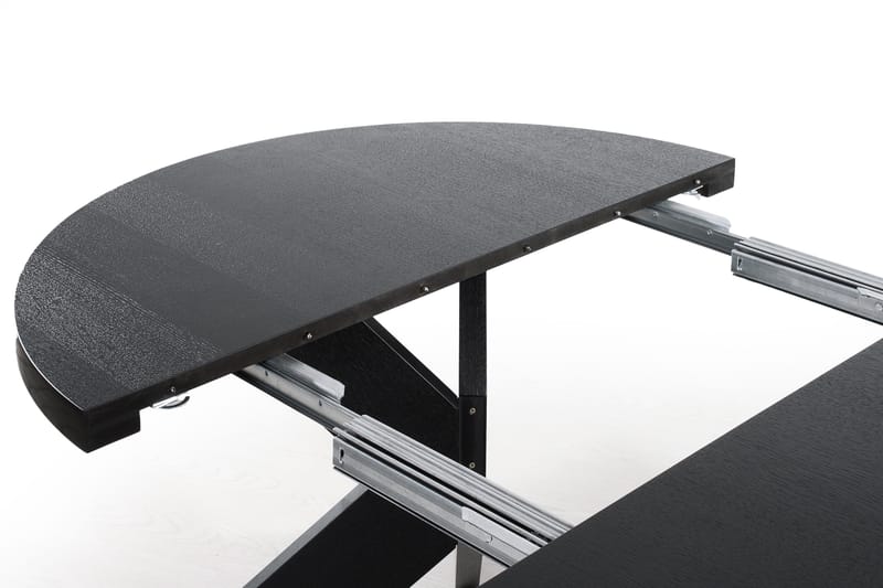 Telma Förlägningsbart Matbord 120 cm - Svart - Möbler - Bord & matgrupper - Matbord & köksbord