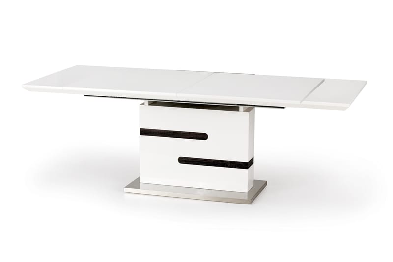 Tengalia Förlängningsbart Matbord 160 cm - Vit/Grå - Möbler - Bord & matgrupper - Matbord & köksbord