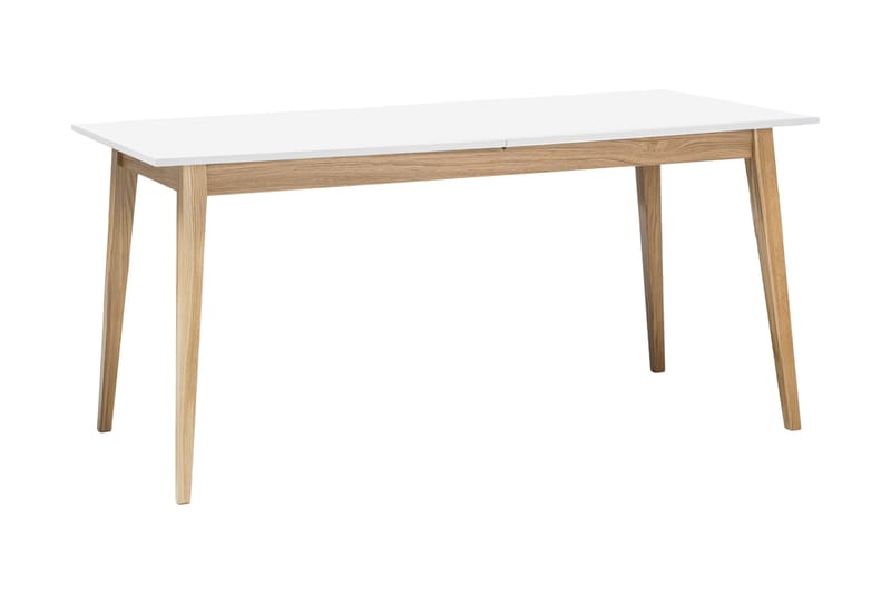 Tirig Förlängningsbart Matbord 120 cm - Vit/Ek - Möbler - Bord & matgrupper - Matbord & köksbord