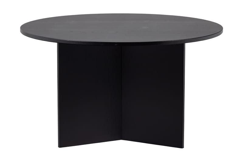 Veldedo Matbord 130 cm Rund - Kolsvart - Möbler - Bord & matgrupper - Matbord & köksbord