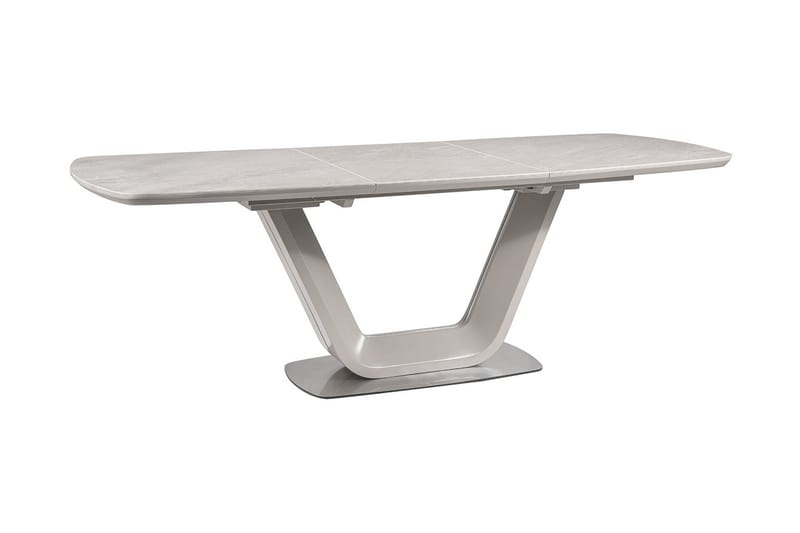 Ventera Förlängningsbart Matbord 160 cm - Keramik/Grå - Möbler - Bord & matgrupper - Matbord & köksbord