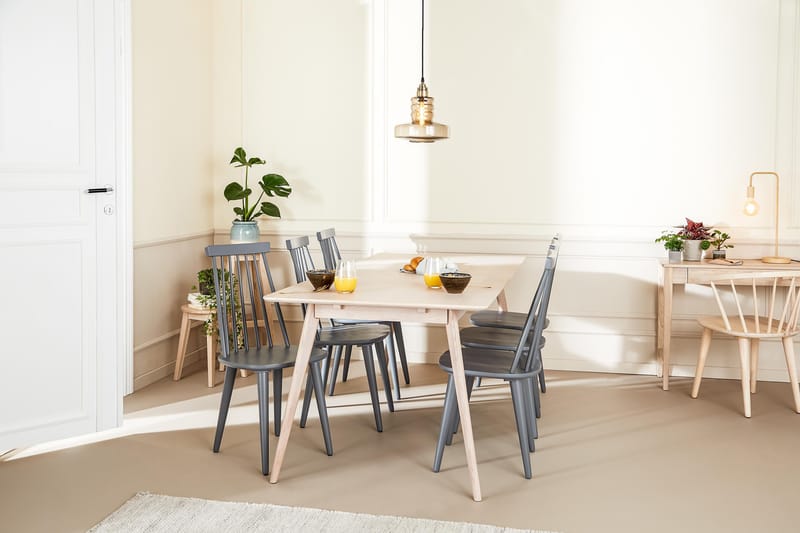 Young Förlängningsbart Matbord 190 cm - Vitpigmenterad Ek - Möbler - Bord & matgrupper - Matbord & köksbord