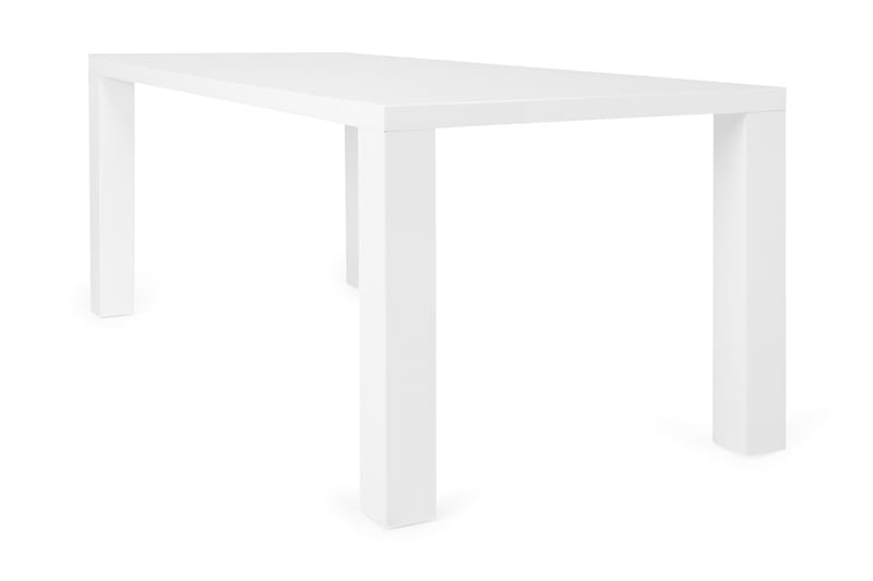Cibus Matgrupp 180 cm med 6 Stolar - Vit/Svart Konstläder - Möbler - Bord & matgrupper - Matgrupper