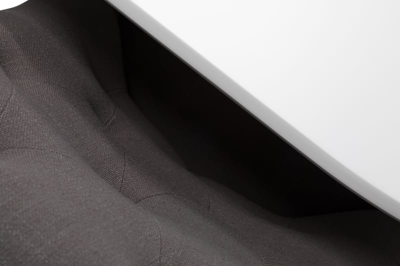 Läckö Förlängningsbart Matbord 150 cm Ovalt - Vit/Svart/Grå - Möbler - Bord & matgrupper - Matgrupper
