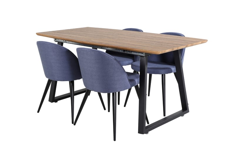 Leah Förlängningsbart Matbord med 4 st Sedavi Matstol - Möbler - Bord & matgrupper - Matgrupper