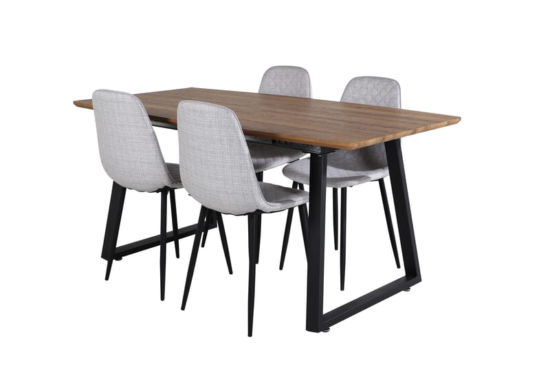 Leah Förlängningsbart Matbord med 4 st Ypas Matstol - Möbler - Bord & matgrupper - Matgrupper