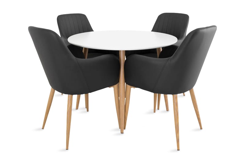 Pelle matgrupp med 4 Casper stol - Möbler - Bord & matgrupper - Matgrupper