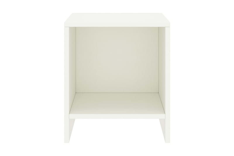 Sängbord 2 st vit 35x30x40 cm massiv furu - Vit - Möbler - Bord - Sängbord & nattduksbord
