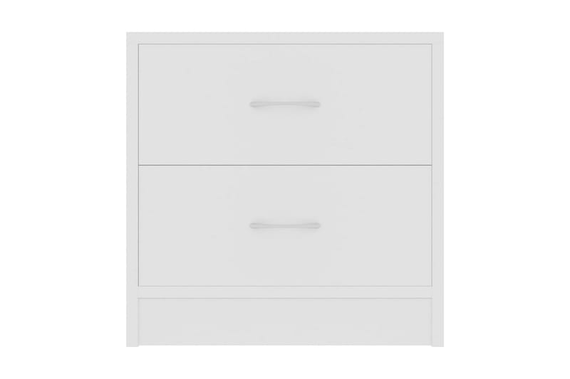 Sängbord vit 40x30x40 cm spånskiva - Vit - Möbler - Bord - Sängbord & nattduksbord