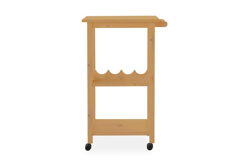Luverne Rullbord 50 cm - Brun - Möbler - Bord & matgrupper - Serveringsvagn & barvagn - Rullbord, rullvagn & serveringsbord