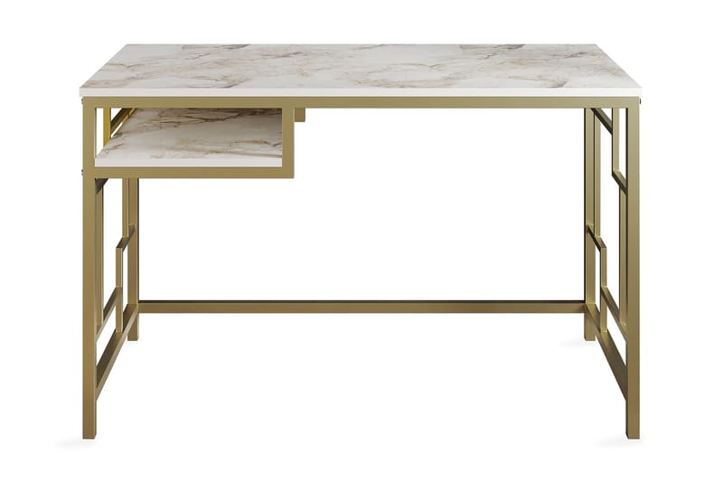 Amsberg Skrivbord - Guld - Möbler - Bord - Skrivbord