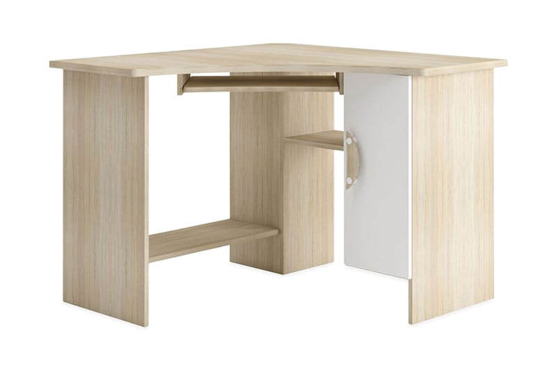 Melda Hörnskrivbord - Trä/Vit - Möbler - Bord - Skrivbord