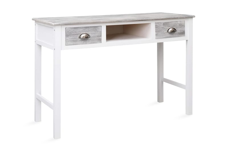 Skrivbord grå 110x45x76 cm trä - Grå - Möbler - Bord - Skrivbord