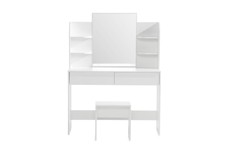 Hakebo Sminkbord 108 cm - Vit - Möbler - Bord & matgrupper - Sminkbord & toalettbord - Sminkbord med spegel