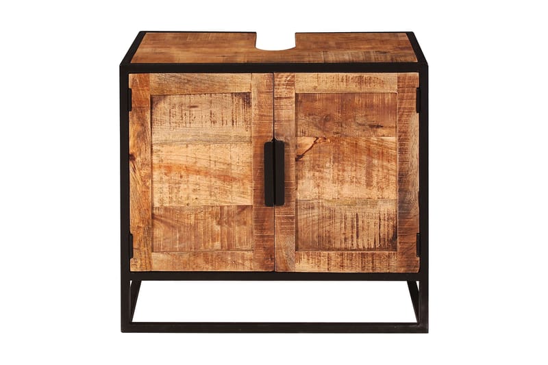 Kutra Sminkbord 67x42 cm - Mango/Natur/Svart - Möbler - Bord & matgrupper - Sminkbord & toalettbord