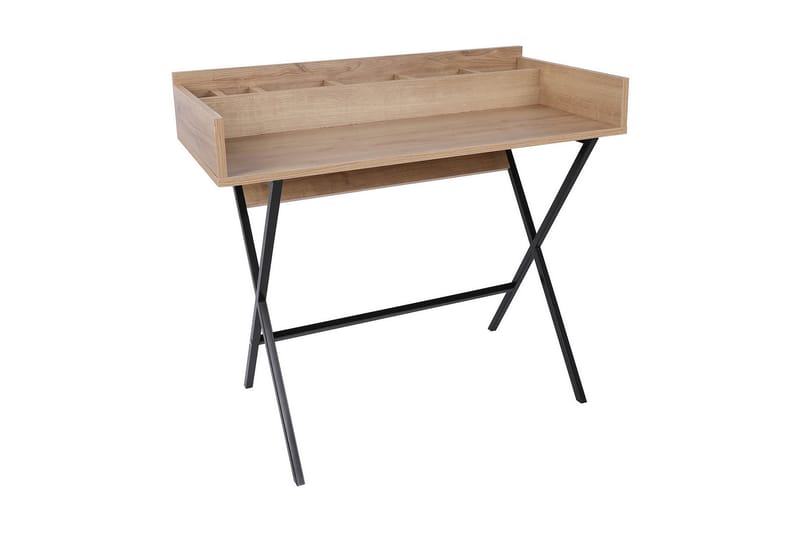 Pyke Sminkbord 100 cm - Natur/Svart - Möbler - Bord & matgrupper - Sminkbord & toalettbord