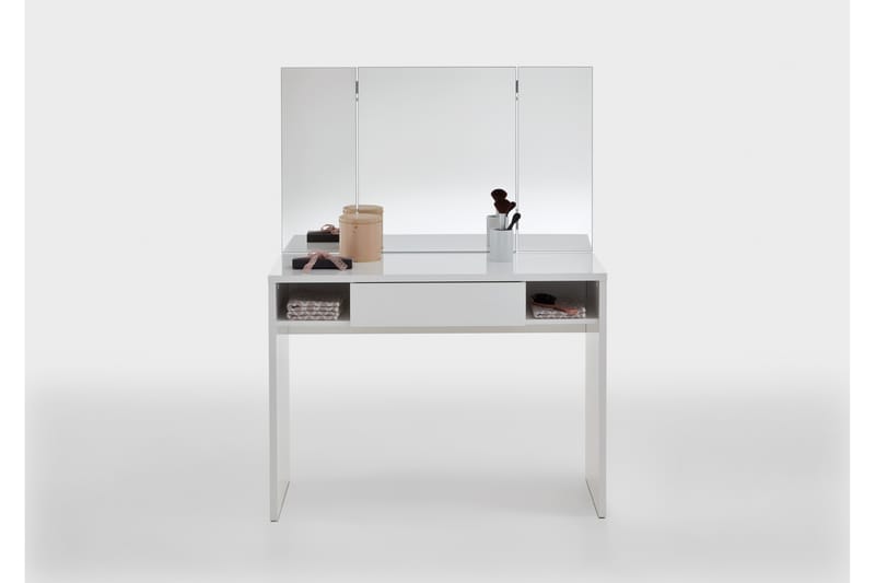 Ridell Sminkbord 100 cm - Vit - Möbler - Bord & matgrupper - Sminkbord & toalettbord