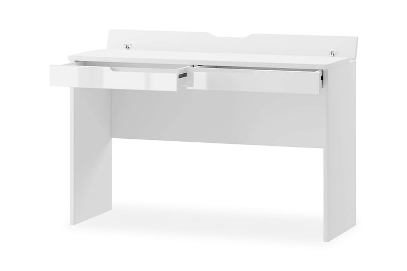 Selini Sminkbord 120 cm - Vit Högglans/Vit - Möbler - Bord & matgrupper - Sminkbord & toalettbord