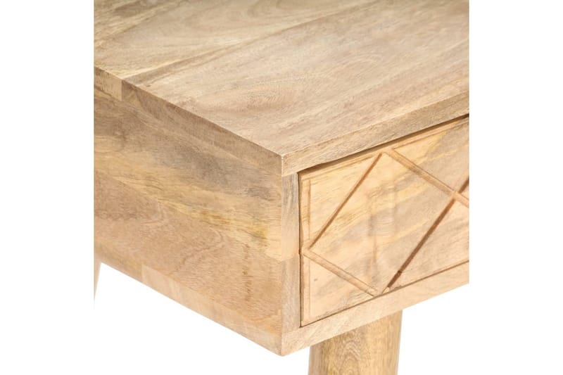 Sminkbord 100x50x76 cm massivt mangoträ - Brun - Möbler - Bord & matgrupper - Sminkbord & toalettbord