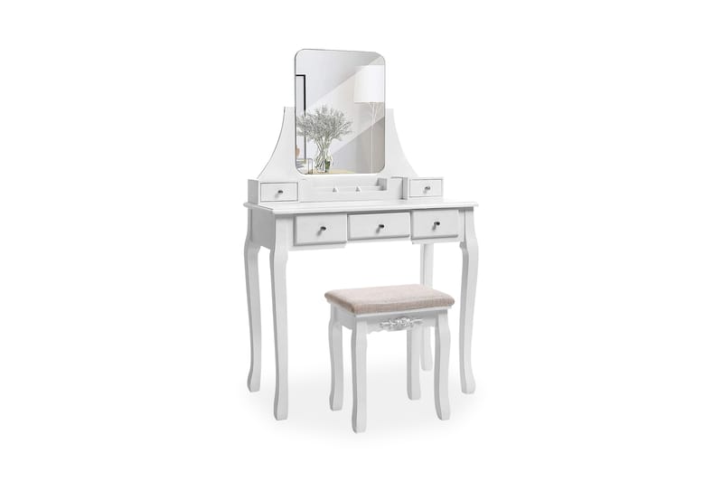 Vasagle Sminkbord 138 cm med Spegel - Vasagle - Möbler - Bord & matgrupper - Sminkbord & toalettbord - Sminkbord med spegel