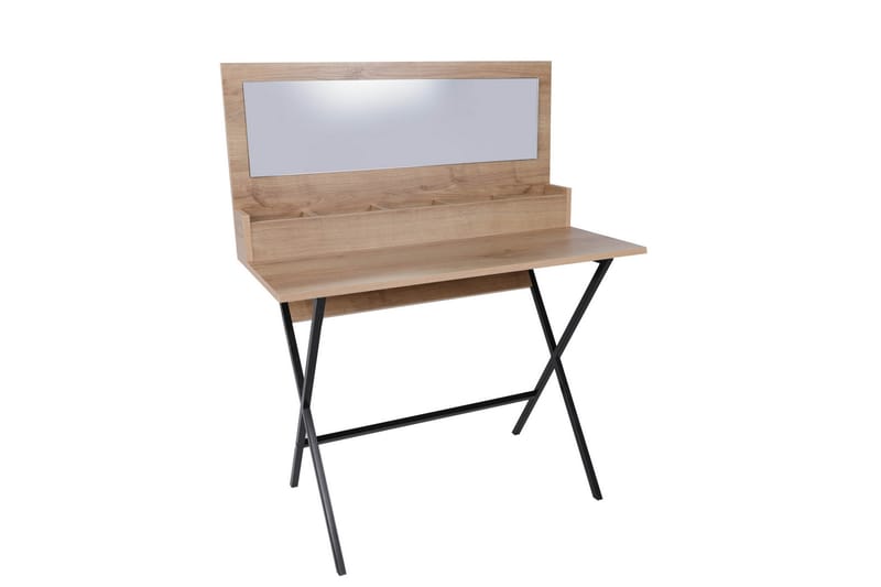 Winkels Sminkbord 100 cm - Natur/Svart - Möbler - Bord & matgrupper - Sminkbord & toalettbord