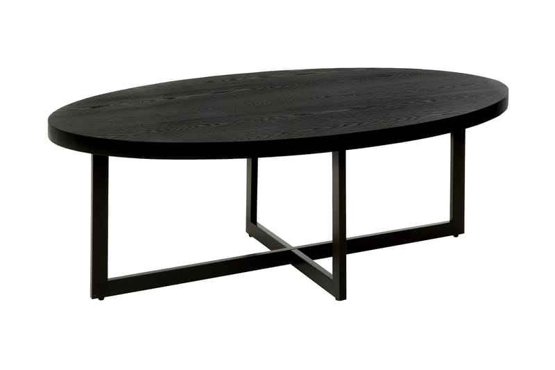 Airamis Soffbord 130 cm Ovalt - Svart - Möbler - Bord & matgrupper - Soffbord