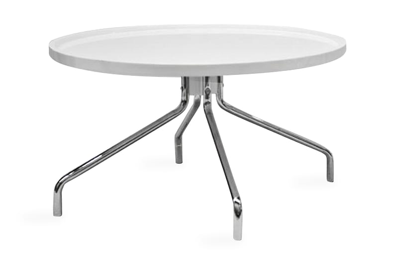 Aison Soffbord 78 cm Runt - Vit/Ljusgrå - Möbler - Bord & matgrupper - Soffbord