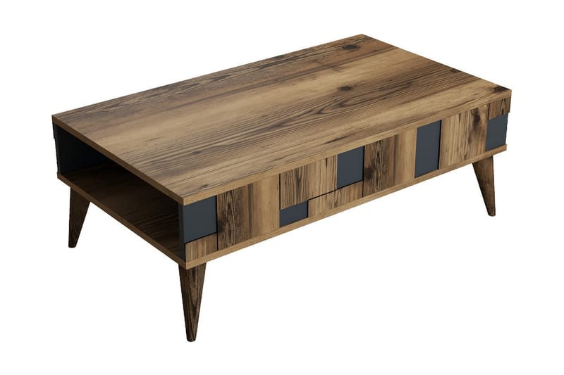 Alsacia Soffbord 105 cm - Mörkbrun/Antracit - Möbler - Bord & matgrupper - Soffbord