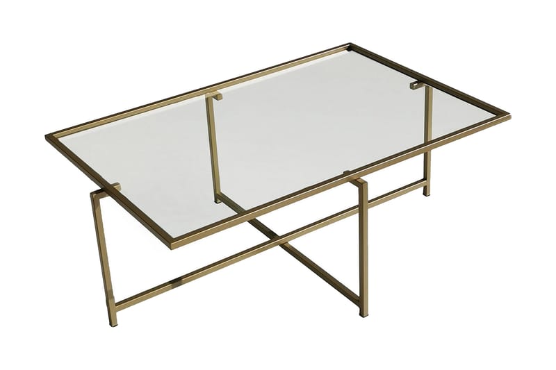 Alskaliden Soffbord 94x35x94 cm - Guld - Möbler - Bord & matgrupper - Soffbord