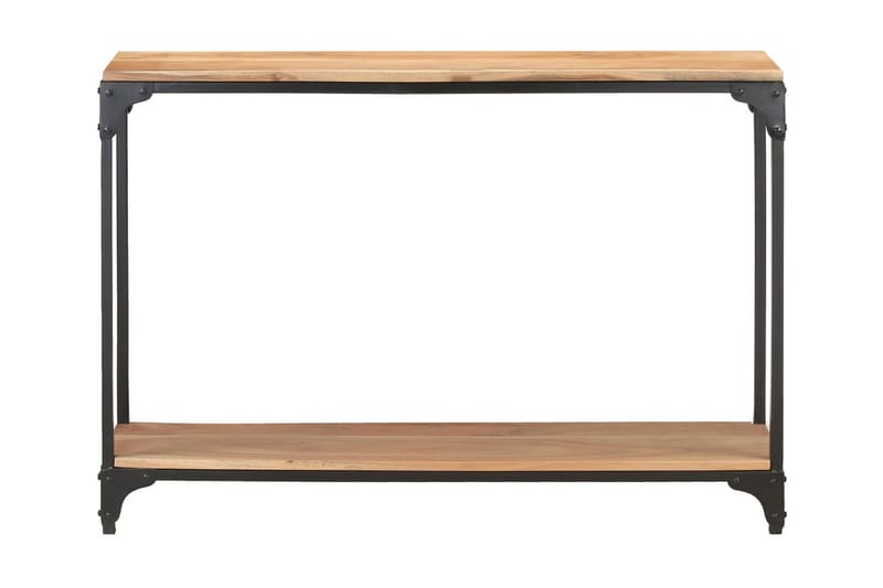 Avlastningsbord 110x30x75 cm massivt akaciaträ - Brun - Möbler - Bord & matgrupper - Soffbord